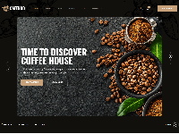 Template coffee shop website 2021